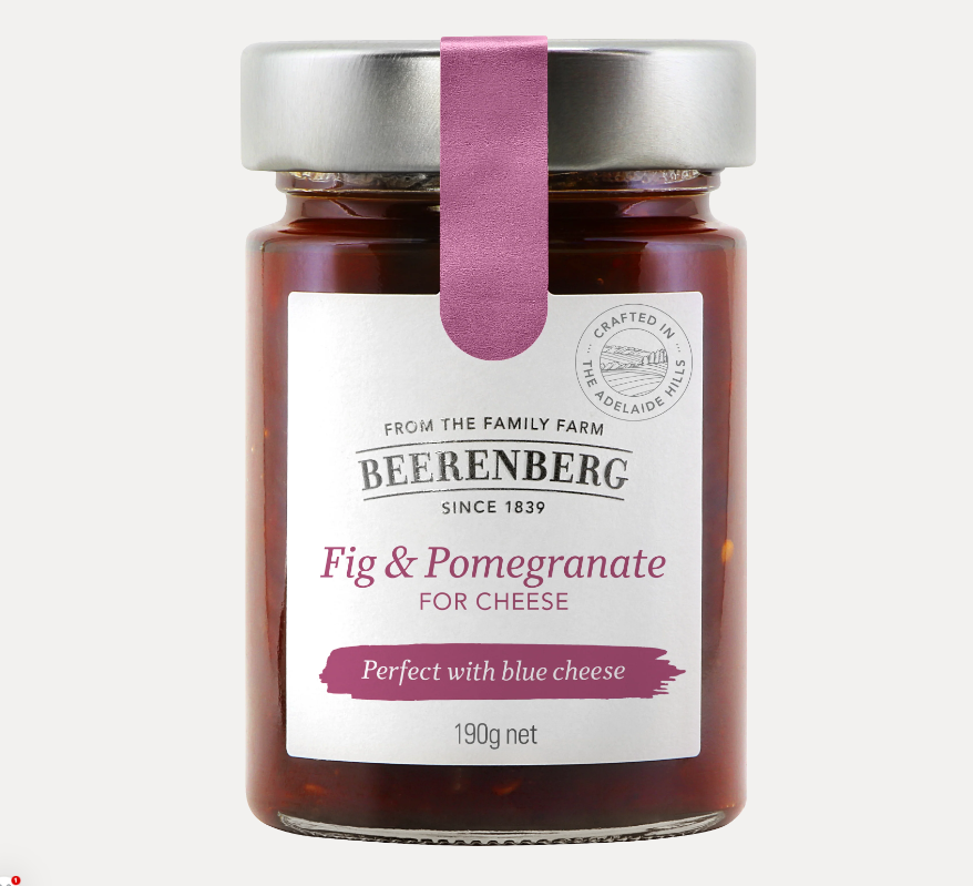 Beerenberg Cheeseboard Fig & Pomegranate 190g