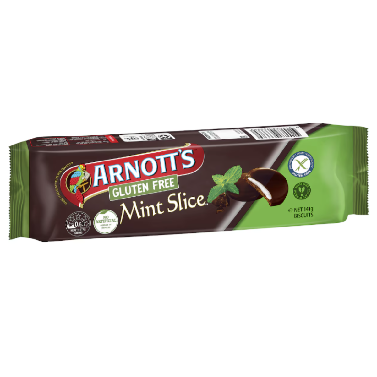 Arnott's Gluten Free Mint Slice 141g