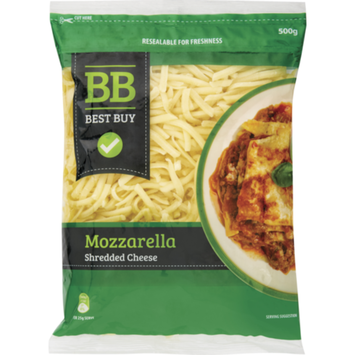 Best Buy Mozzarella 500g