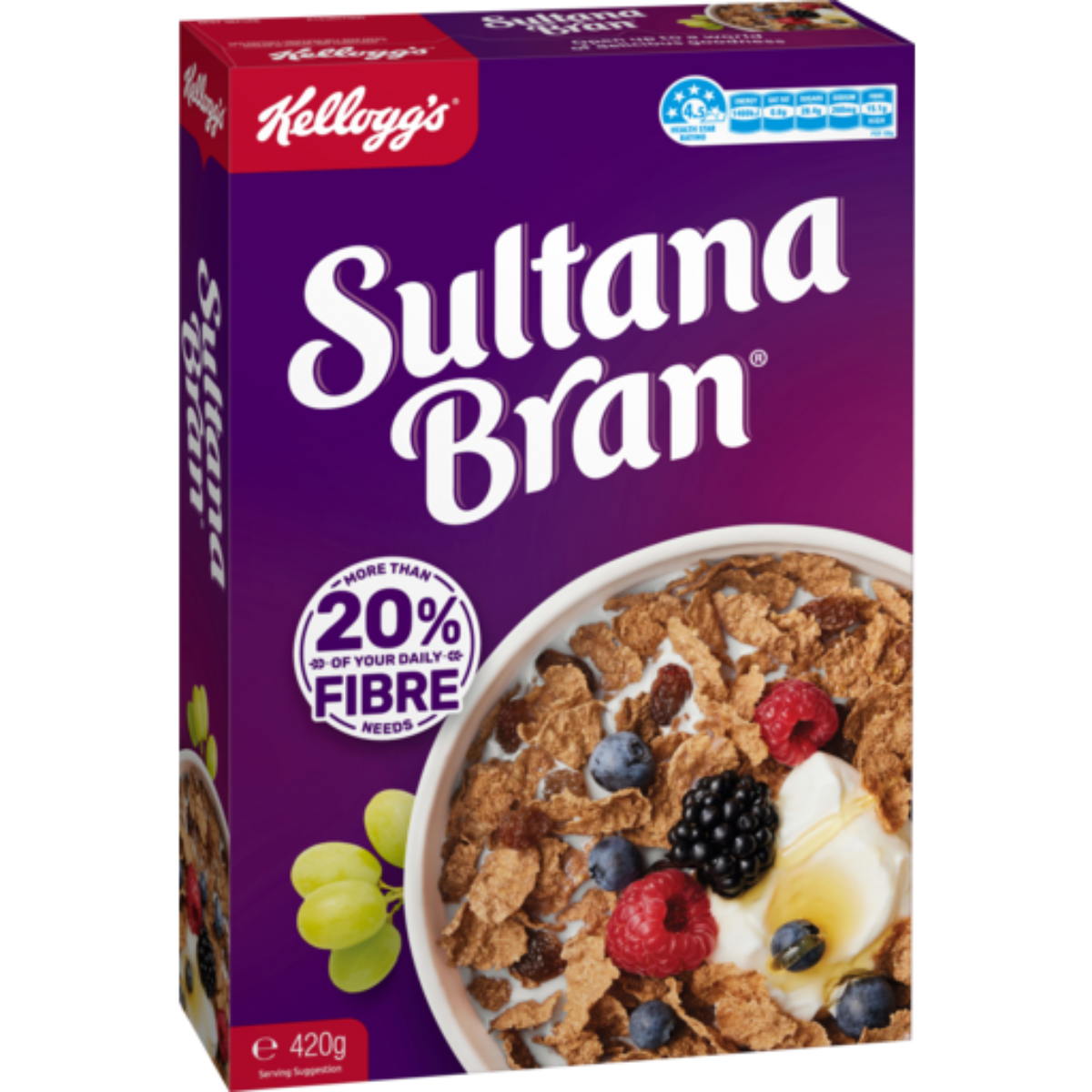 Kellogg's Sultana Bran 420gm