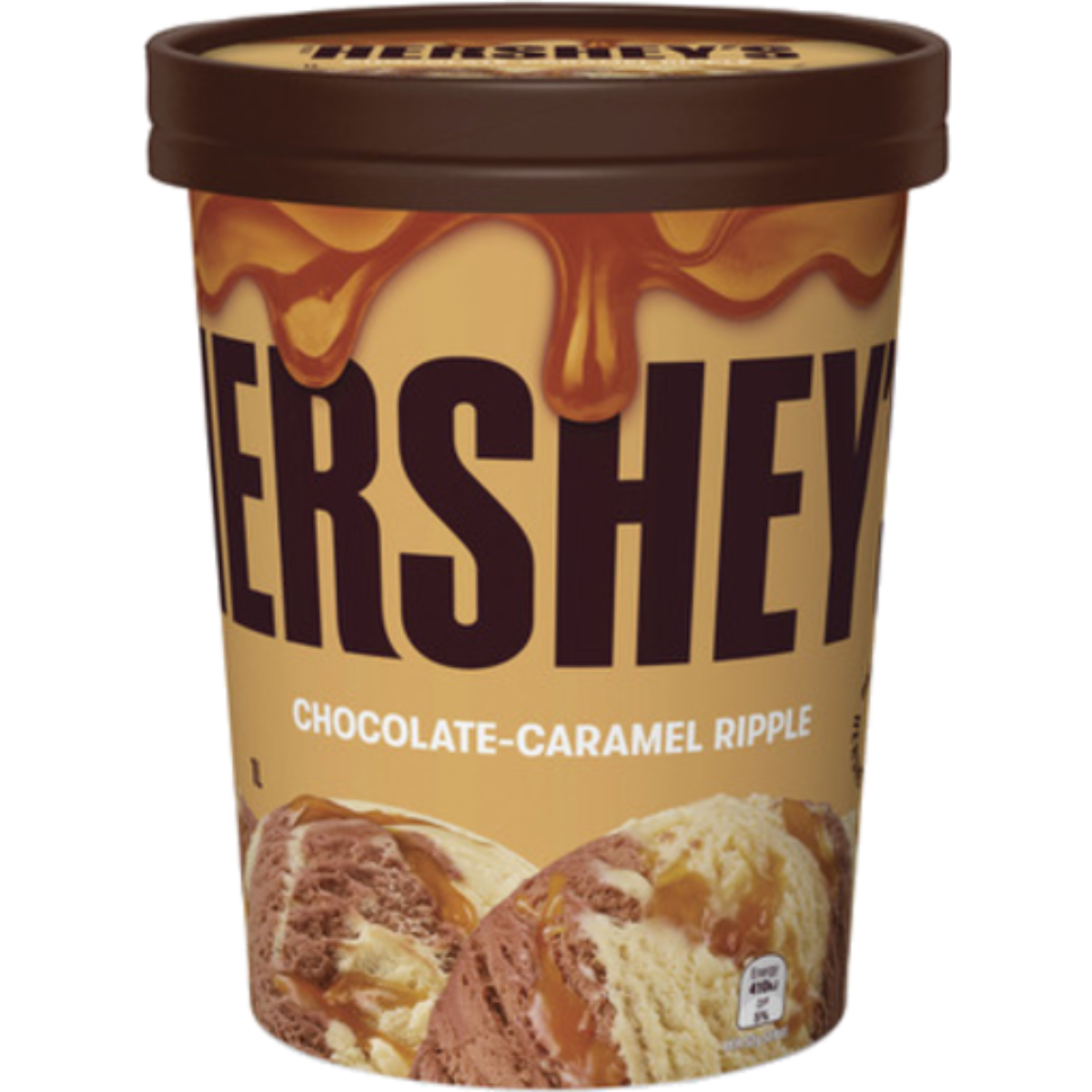 Hershey's Ice Cream Tub Choc Caramel 1 Litre