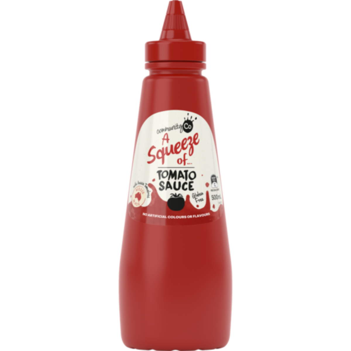 Community Co Tomato Sauce Squeeze 500ml