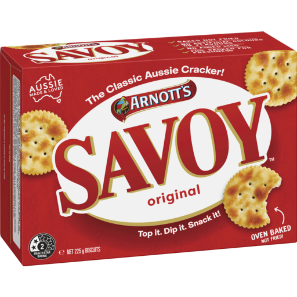 Arnott's Savoy Crackers 225g