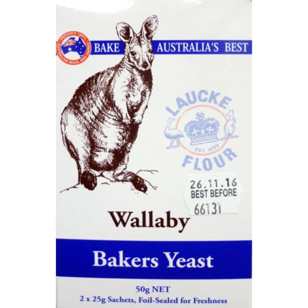 Wallaby Bakers Yeast 50g