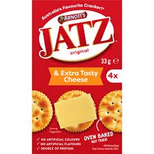 Primo Jatz Crackers & Extra Tasty Cheese 33g