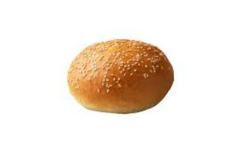 Bakers Bread Bun Milk Sesame Seed, Pack 4