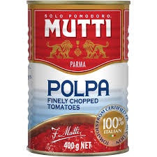 Mutti Polpa Finely Chopped Tomatoes 400g