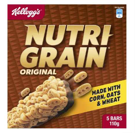 Kellogg's Nutri Grain Bars Original 5k 110g