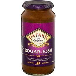 Pataks Rogan Josh Medium Simmer Sauce 450g