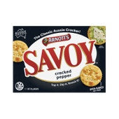 Arnott's Cracked Pepper Savoy Crackers 225g