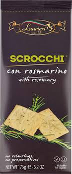 Laurieri Scrocchi Crackers - Rosemary 175g