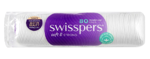 Swisspers Cotton Pads Round 80pk