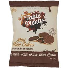 Table Of Plenty Mini Rice Snacks Chocolate Cakes 60g