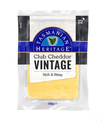 Tasmanian Heritage Cheddar Vintage 140g