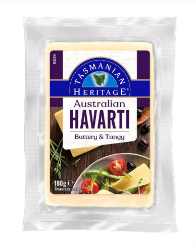 Tasmanian Heritage Havarti Cheese 180g