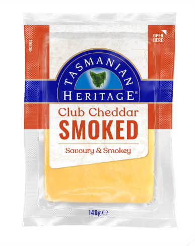 Tasmanian Heritage Smoked Cheddar 140g