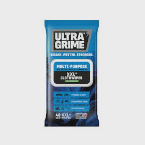 UltraGrime Multi-Purpose Original XXL+ Clothwipes 40PK