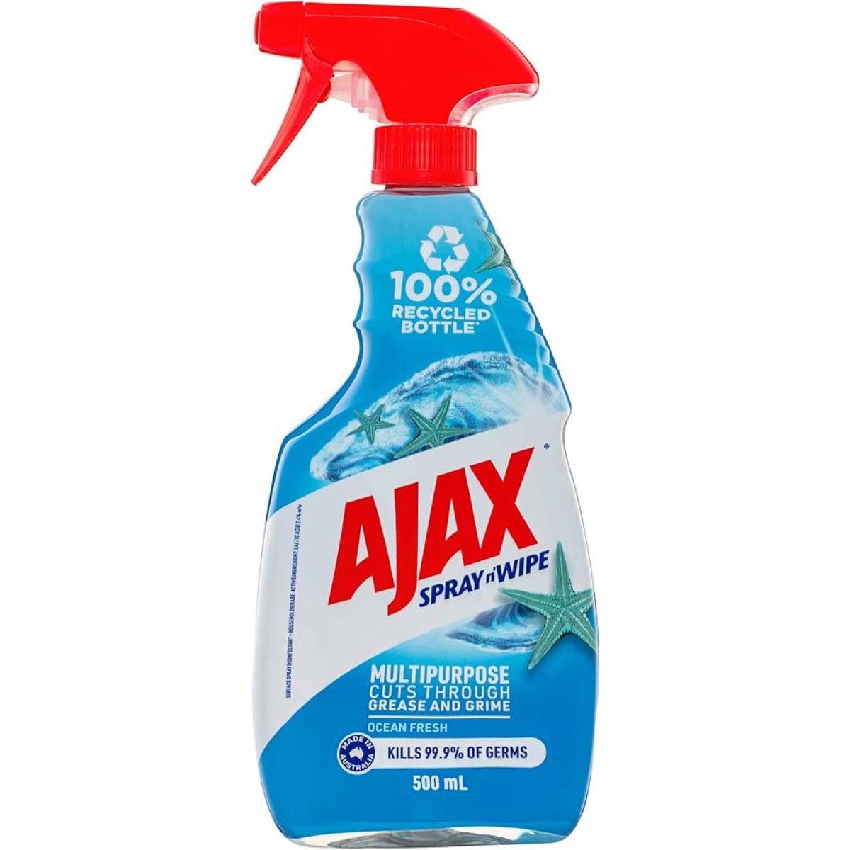 Ajax Spray N Wipe Trigger Bathroom Cleaner 500ml