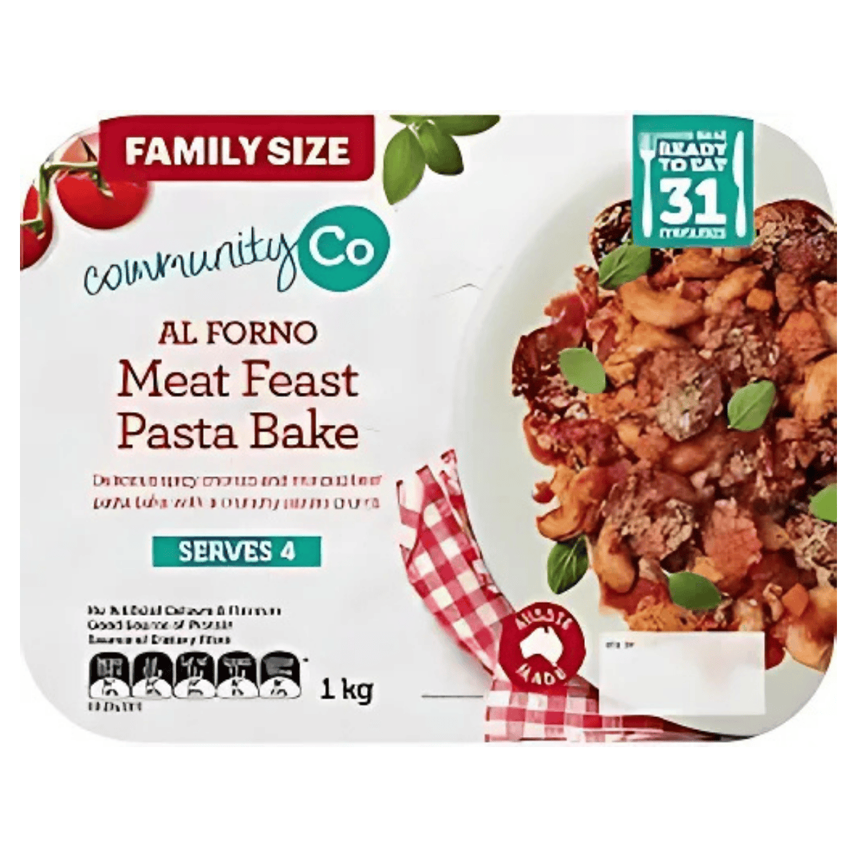 Community Co Pasta Bake Meat Feast 1kg