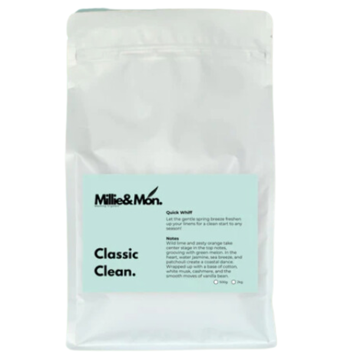 Millie&Mon Washing Crystals Classic Clean 500g