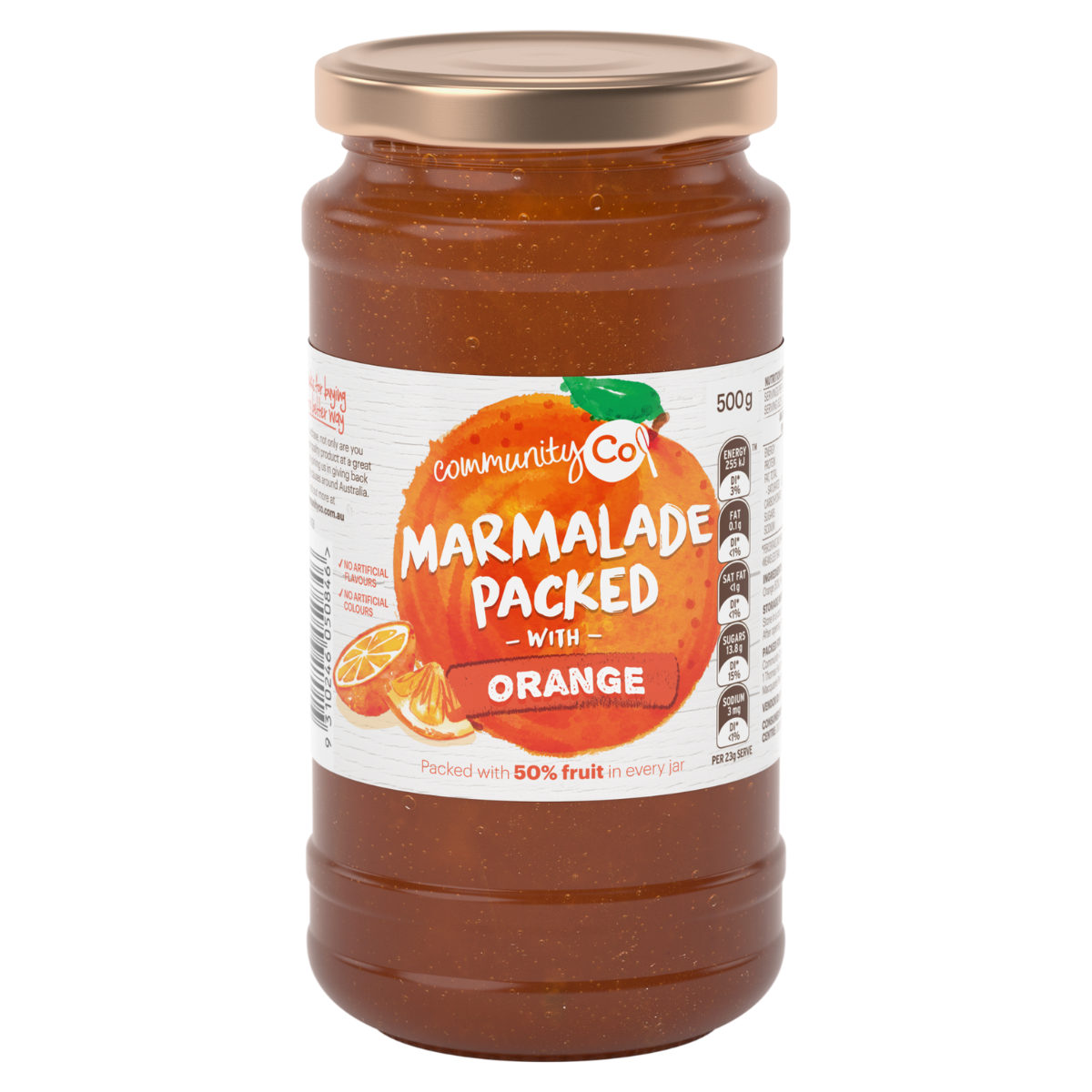 Community Co Marmalade Packed with Orange 500g