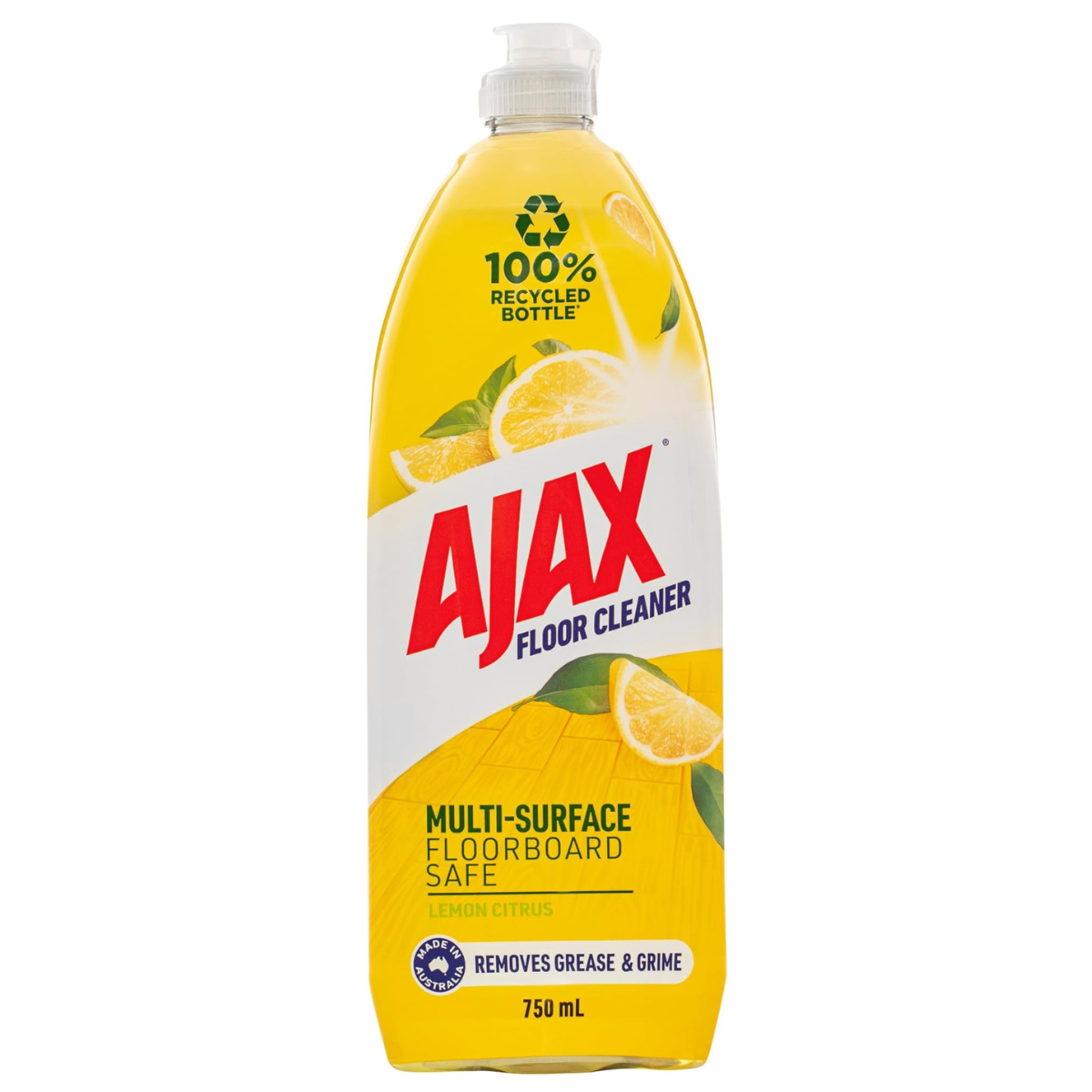 Ajax Floor Cleaner Lemon 750ml