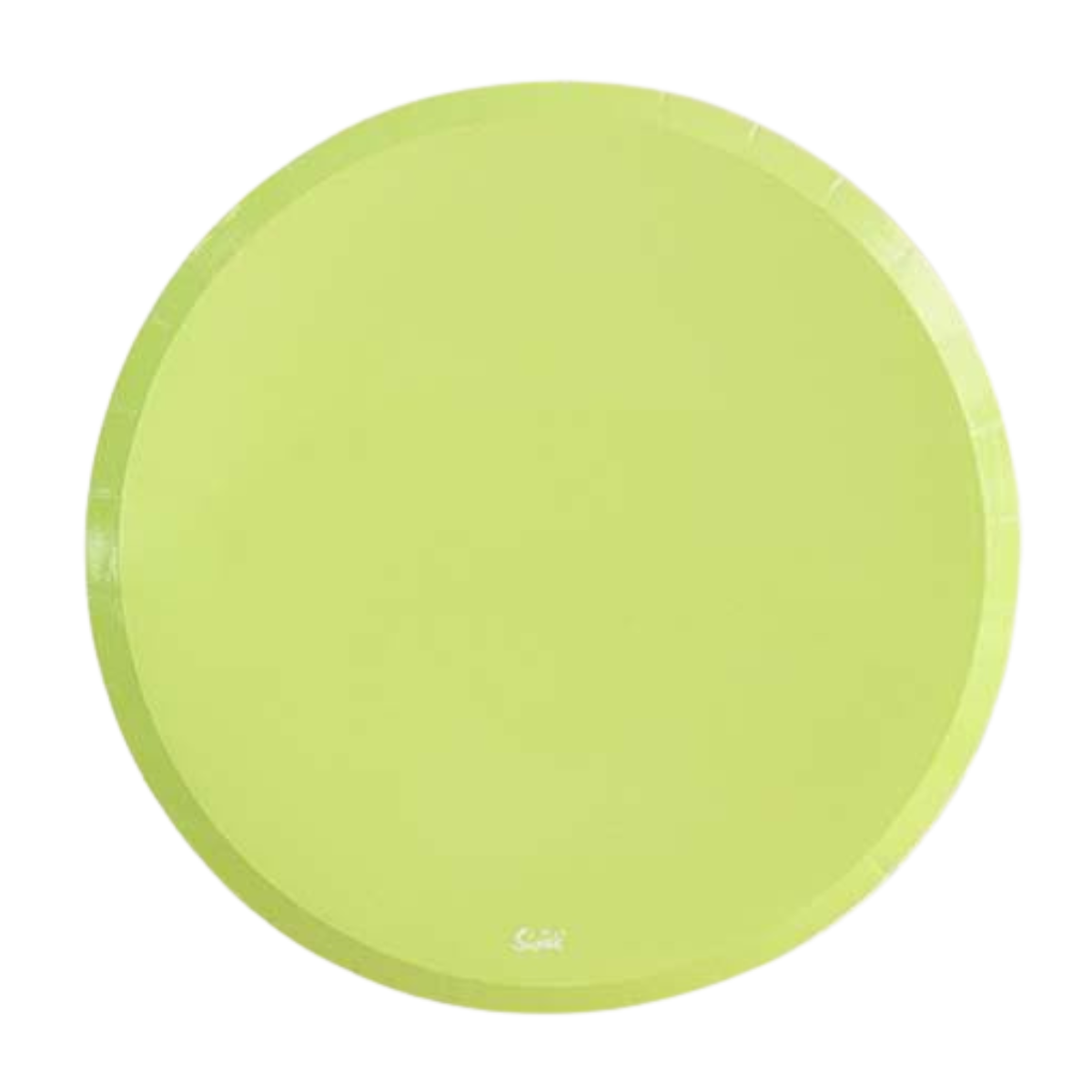 Shmick Neon Paper Plate 18cm 12 Pk Chartreuse