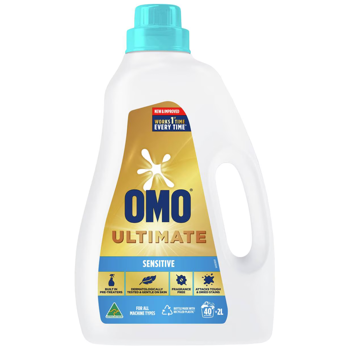 Omo Laundry Liquid Ultimate Sensitive 2L