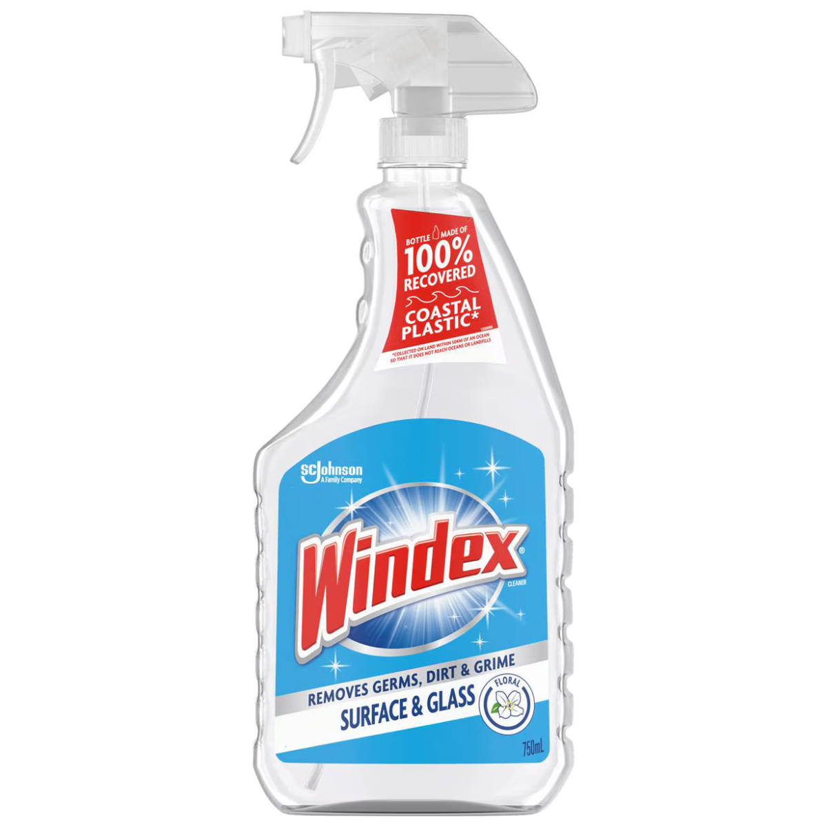 Windex Surface & Glass Multi-purpose Cleaner Floral 750ml