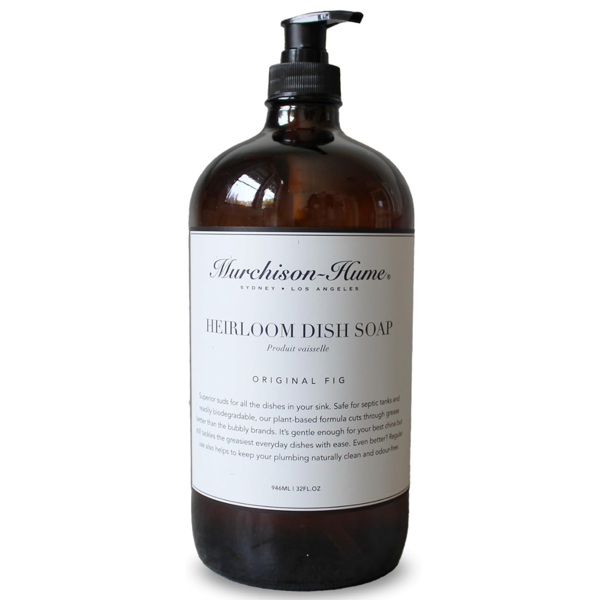 Murchison Hume Heirloom Dish Soap Original Fig 946ml