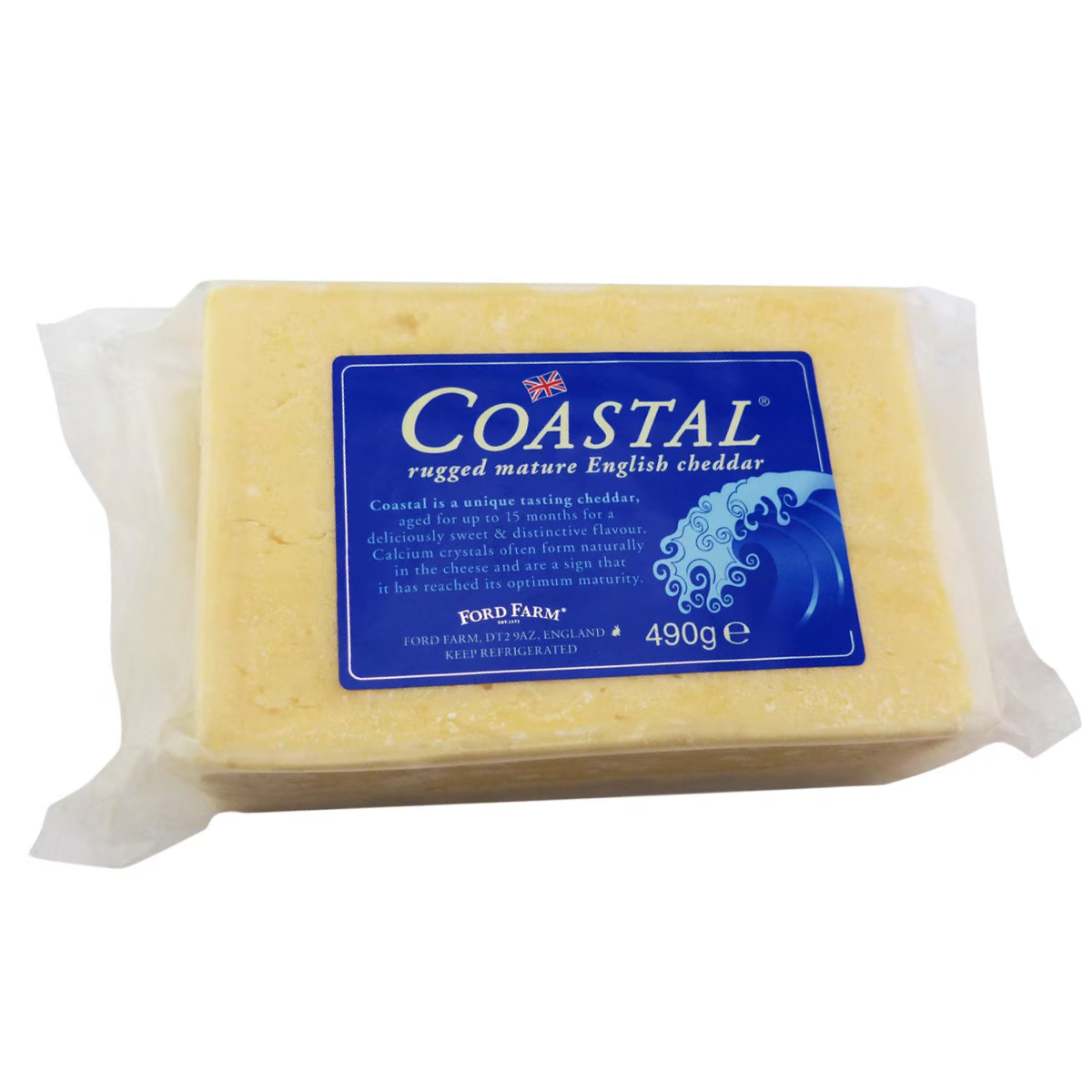 Coastal English Cheddar 500g