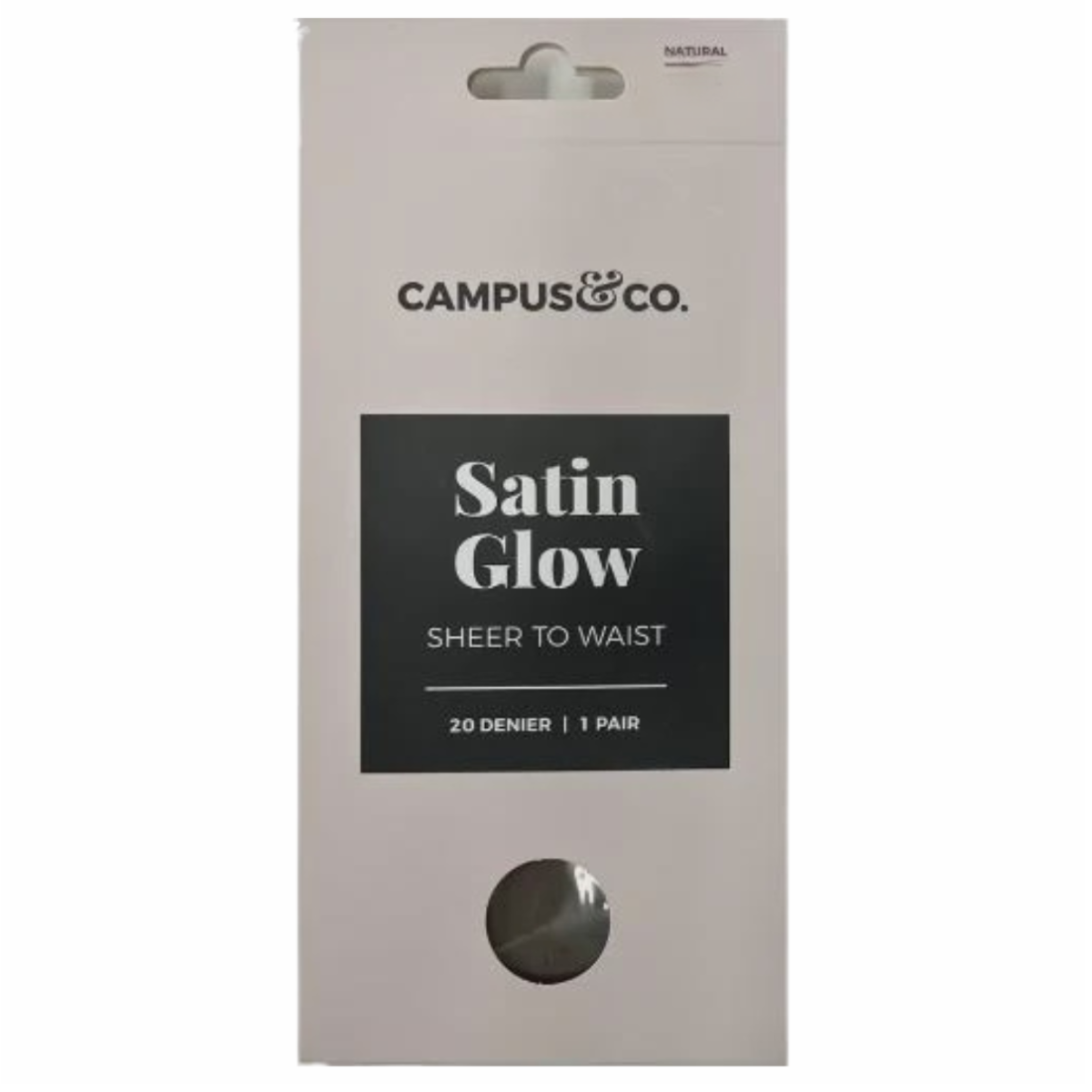 Campus&Co. Sheer Glow To Waist 1pk Bronze Medium