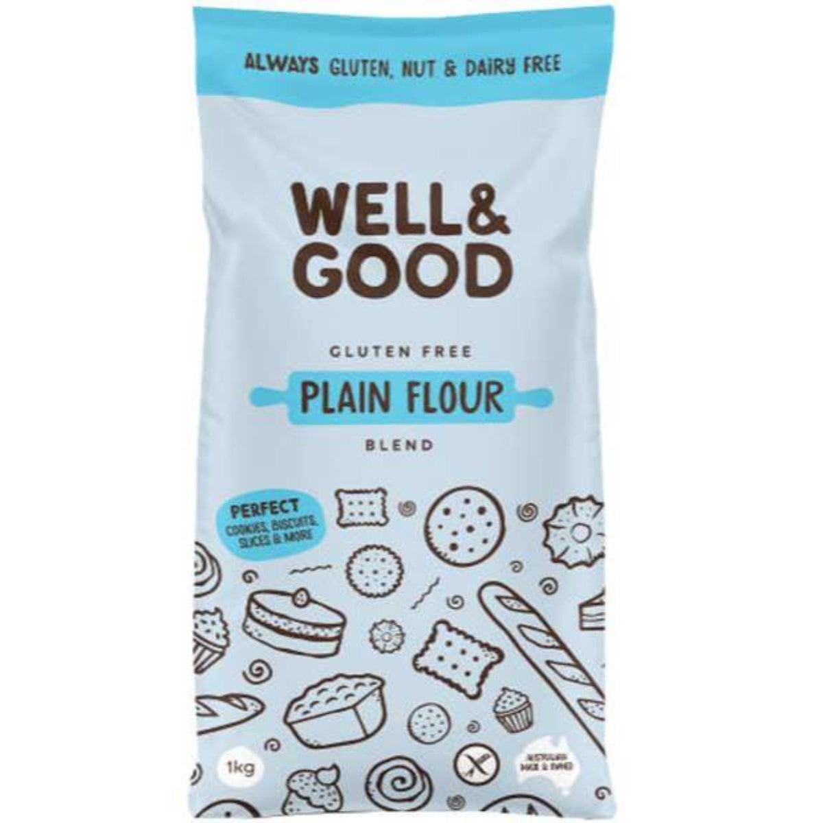 Well & Good GF Plain Flour 1kg