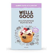 Well & Good Multi Purpose Muffin Mix 400g GF