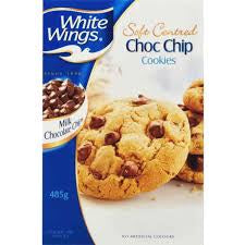 White Wings Soft Centred Choc Chip Cookie Mix 485g