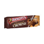 Arnott's Caramel Crowns Chocolate Biscuits 200g