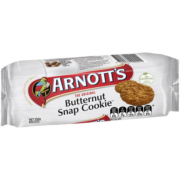 Arnott's Butternut Snap Cookie 250g