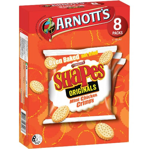 Arnott's Chicken Crimpy Mini 8 pack 200g