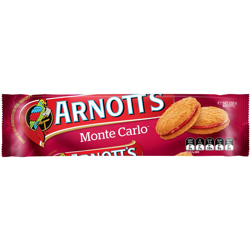 Arnott's Monte Carlo Biscuits