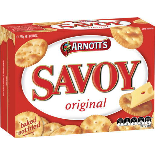 Arnott's Savoy Crackers 225g