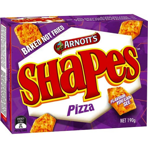 Arnott's Shapes Pizza 190gm