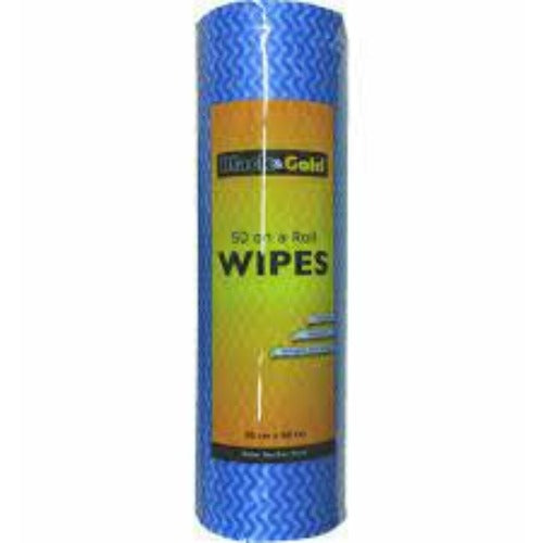 Black & Gold Household wipes Pk50 on Dispenser Roll