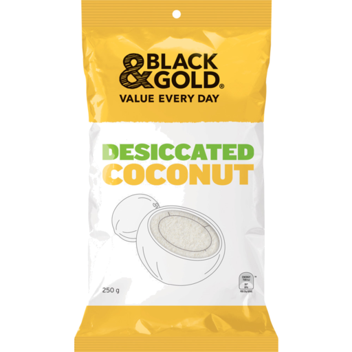 Black & Gold Desiccated Coconut 250g