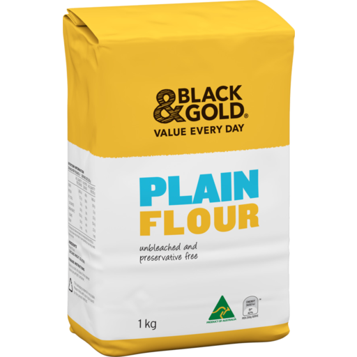 Black & Gold Plain Flour 1kg