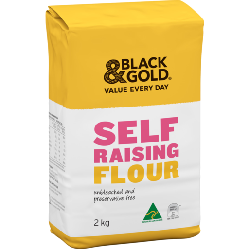 Black & Gold Self Raising Flour 2kg