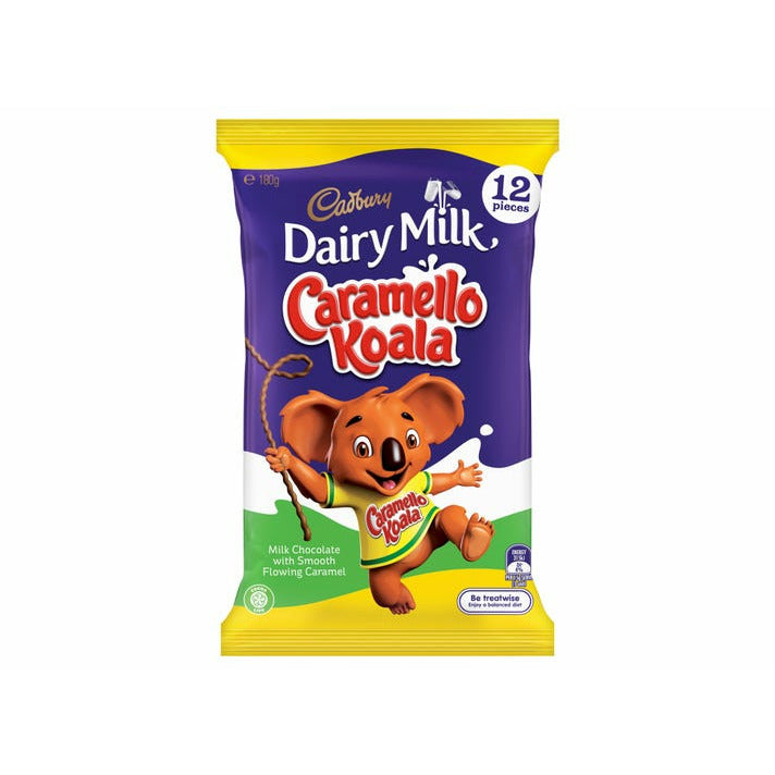 Cadbury Caramello Koala 12 Sharepack 180g