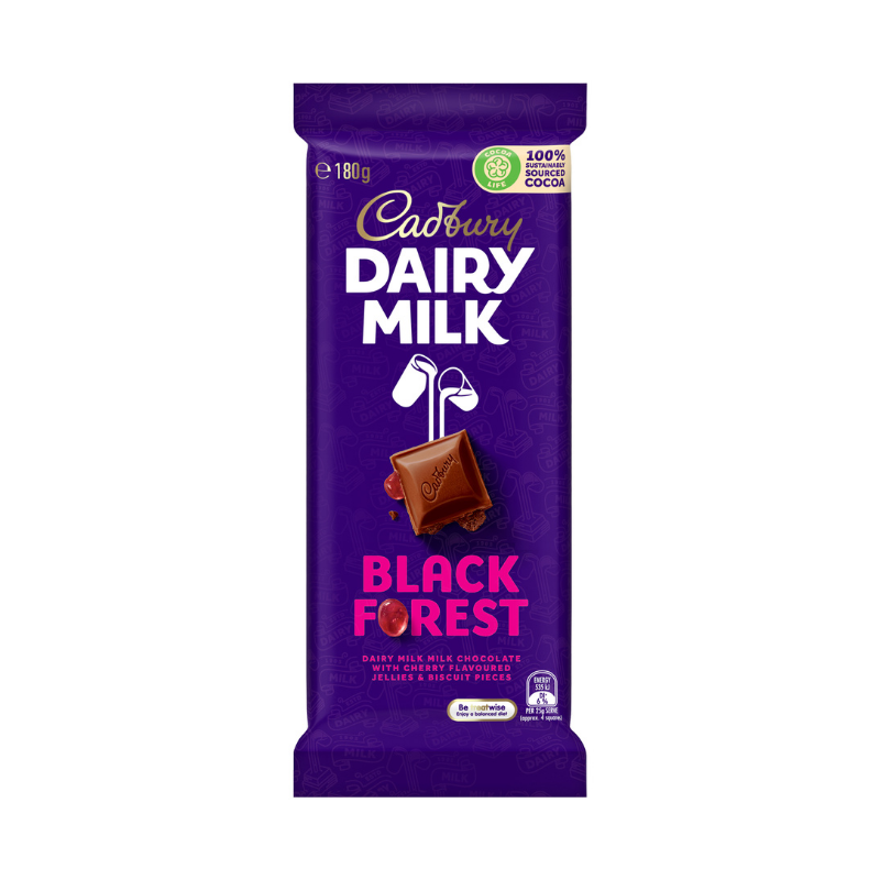 Cadbury Block Black Forest Chocolate 180gm