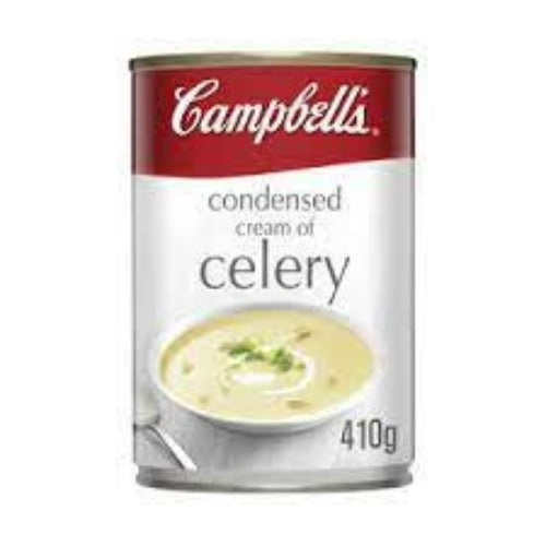 Campbell's Canned Condensed Soup Cream of Celery 410g