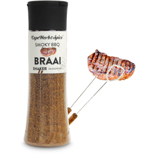 Cape Herb & Spice Smokey Braai BBQ Shaker 265g