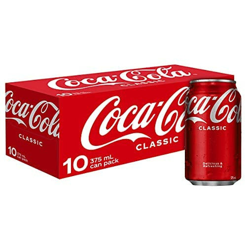 Coca Cola Cans Coke 10 pack